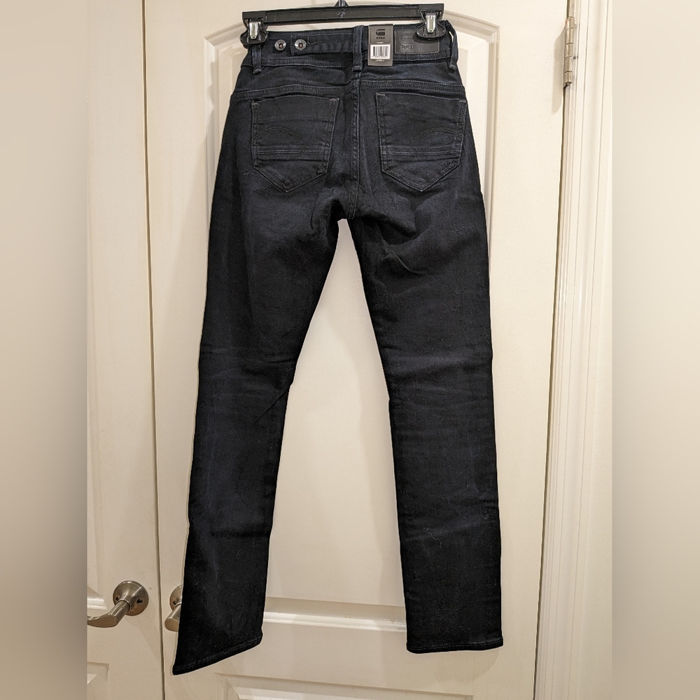 15. NWT G-STAR MIDGE STRAIGHT JEANS IN DARK AGED - Picture 10 of 11